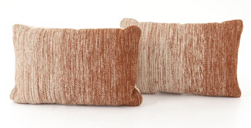 Pillow- BURNT ORANGE OMBRE
