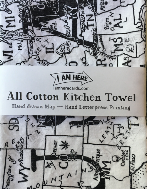 Tea Towel- LAKE ERIE