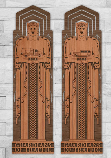 GUARDIAN - wood wall art- LARGE (sold separately)