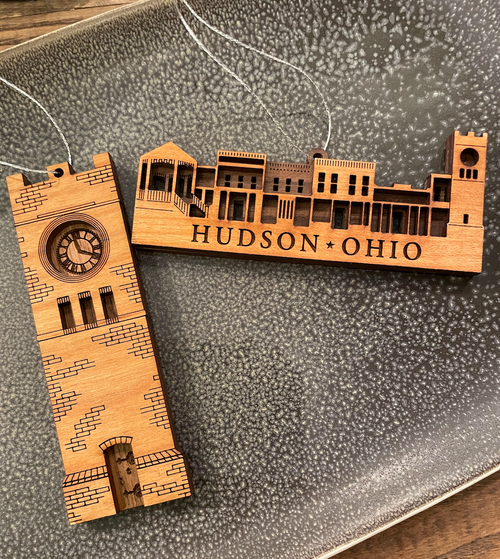Wood Ornament - HUDSON SKYLINE