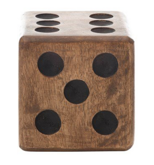 4" Wood Dice (sold Individually)