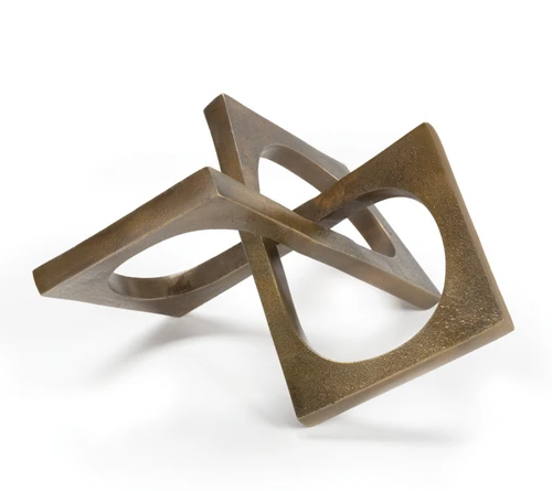 Modern Brass Sculpture