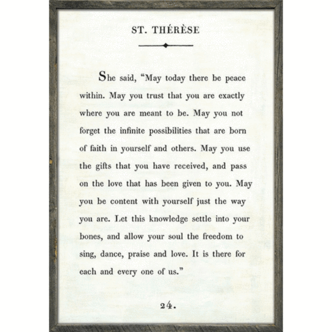 St. Therese Quote