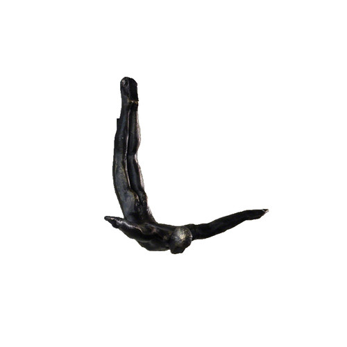 Bronze Diving Man Wall Art