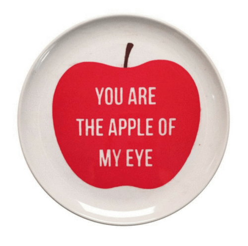 You are the Apple of my Eye Plate