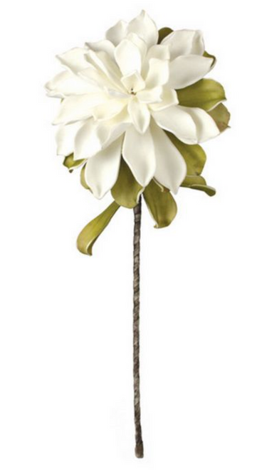 Large White Faux Flowers