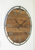 Wooden Wall Clock with Metal Frame- 30"