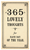365 Lovely Thoughts Book