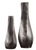 Antique Nickel Vases - set of 2