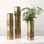 Brass Banded Vase- LARGE