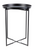 Black Metal Round Side Table