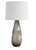 Waves Smoked Glass Table Lamp