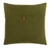 Pillow- DARK GREEN with BUTTON
