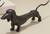 Dachshund Dog Bronze Sculpture 