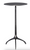 Nickel Tripod Base Side Table