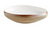 Olive + White Glazed Ceramic Bowl- SMALL