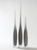 Tall Grey Spire Vase- SMALL