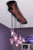 Cranberry Long Chandelier