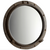 Go all-in on a nautical motif in any bedroom or bathroom with this rustic bronze porthole-inspired mirror. Intricate details such as studs and latches enhance the theme, while a simple circular frame stabilizes the contemporary aspect.