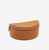 The stylish and safe storage your jewels deserve. Gorgeous full grain leather, double walled for extra stability, zipped into a minimal half-moon shape. Contains a removable leather insert to organize necklaces, rings, and four pairs of earrings. Ideal for travel and for keeping your collection safe and uncluttered at home.