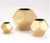 Geometric GOLD Vase- SMALL
