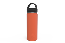 18 oz Water Bottle Front [Orange]