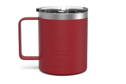 12 oz Red Camp Mug Front [Red]