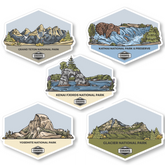 National Parks Sticker Collection