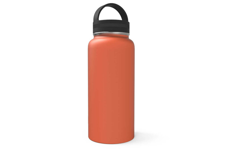 Grab Life Outdoors (GLO) - Handle For 40 Oz Tumbler - Fits Ozark Trail,  RTIC, Pure And Other Insulated 40 Oz Cups - Handle Only (Orange)