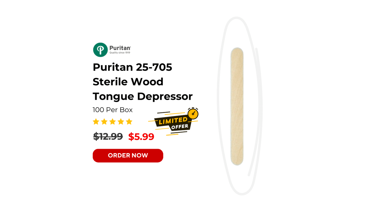 Shop Tongue Depressors at AllSwabs.com