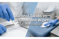 Alcohol Swabs vs. Disinfectant Wipes: When to Use Each (2026 Guide)