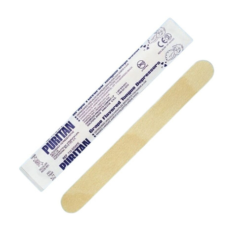 Puritan Grape Flavored Tongue Depressor - AllSwabs