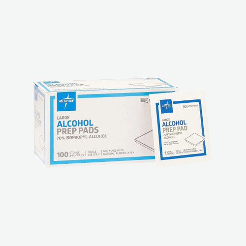 Medline Large Sterile Alcohol Prep Pads