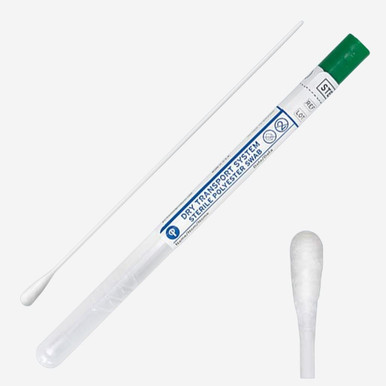 Puritan Dry Transport System 6" Sterile Standard Polyester