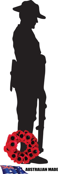 Life-Size Cardboard Cut-Out – Soldier digger RHS