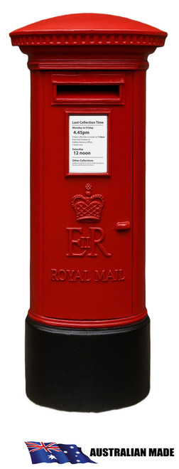 Life-Size Cardboard Cut-Out –Red British post box