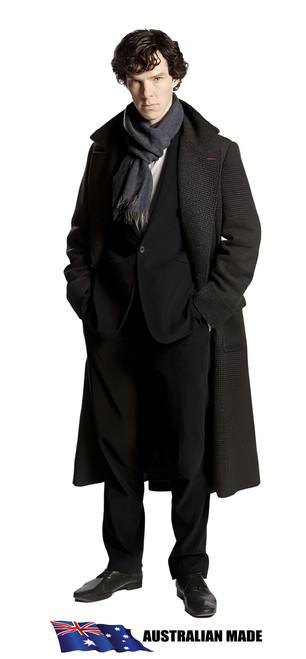 Life Size Cardboard Cut-Out – Benedict Cumberbatch Sherlock Holmes