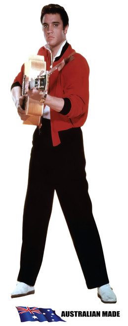 Life Size Cardboard Cut-Out – Elvis with guitar