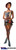 Life-Size Cardboard Cut-Out –Raye in skirt