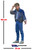 Life Size Cardboard Cut-Out – Michael J Fox