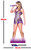 Life Size Cardboard Cut-Out - Taylor Swift Body Suit