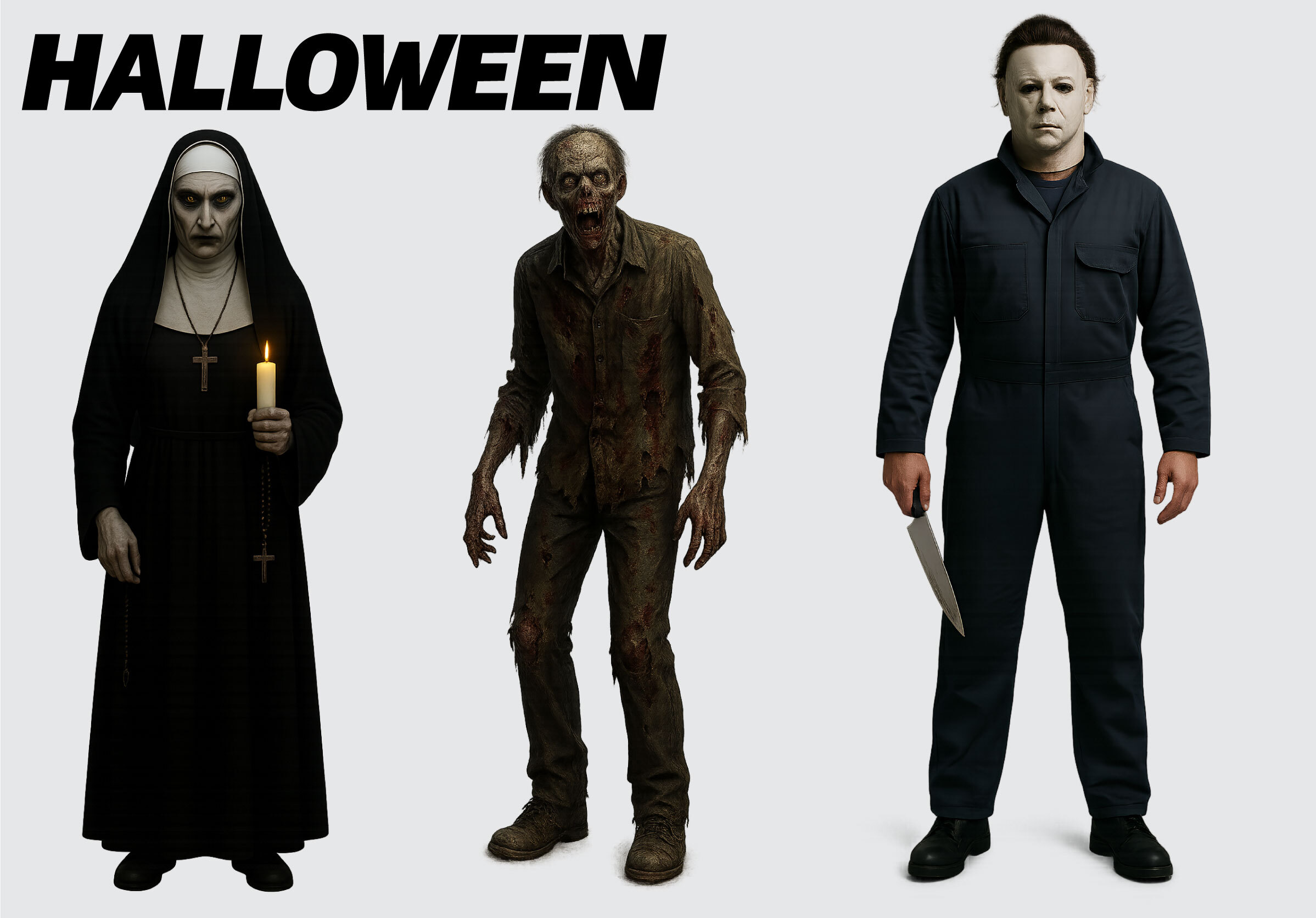 Life-size Halloween cut-outs made in Australia