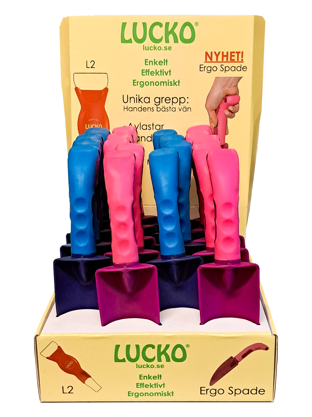 Diskställ ergospadar