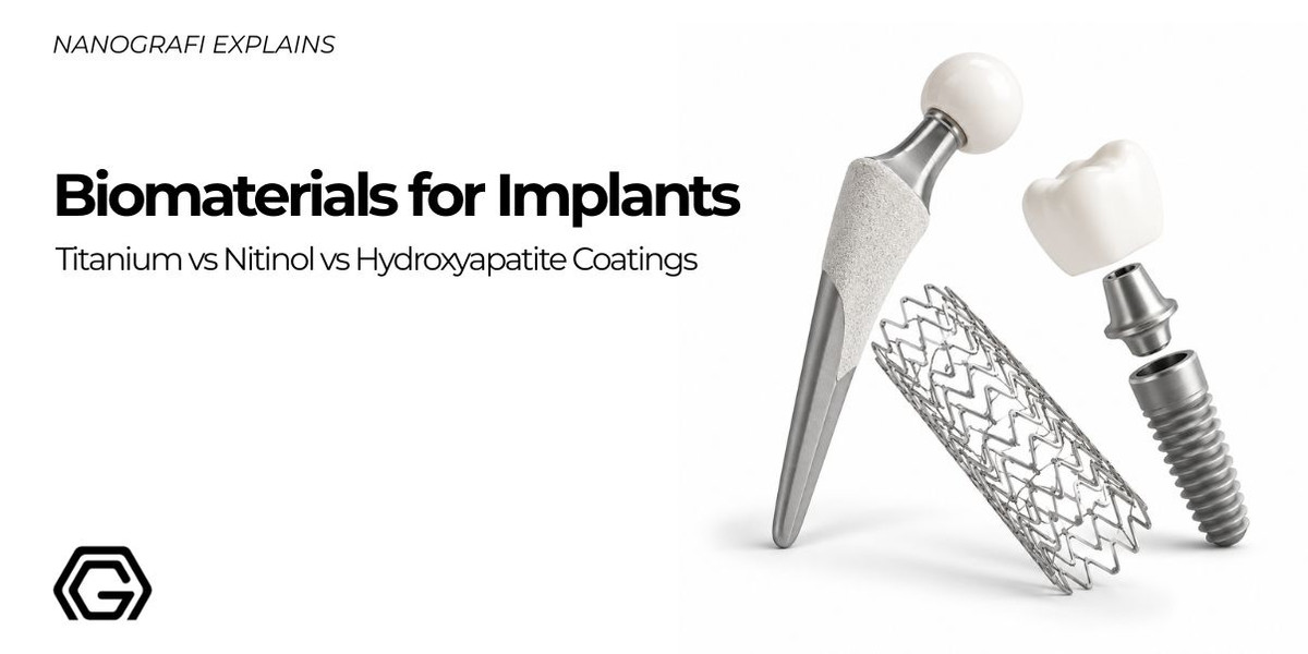Biomaterials for Implants: Titanium vs Nitinol vs Hydroxyapatite Coatings