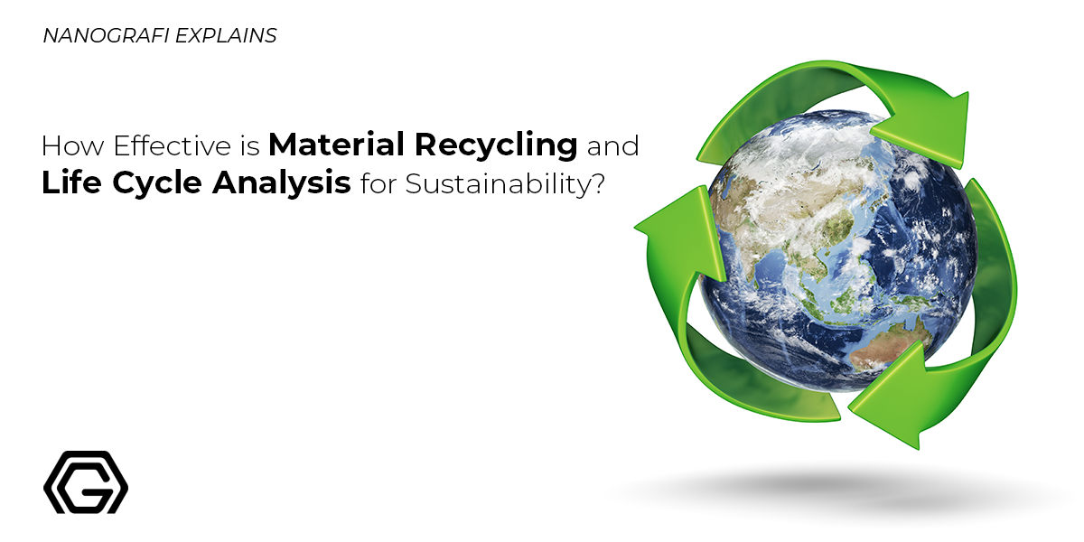 How Effective is Material Recycling and Life Cycle Analysis for Sustainability?