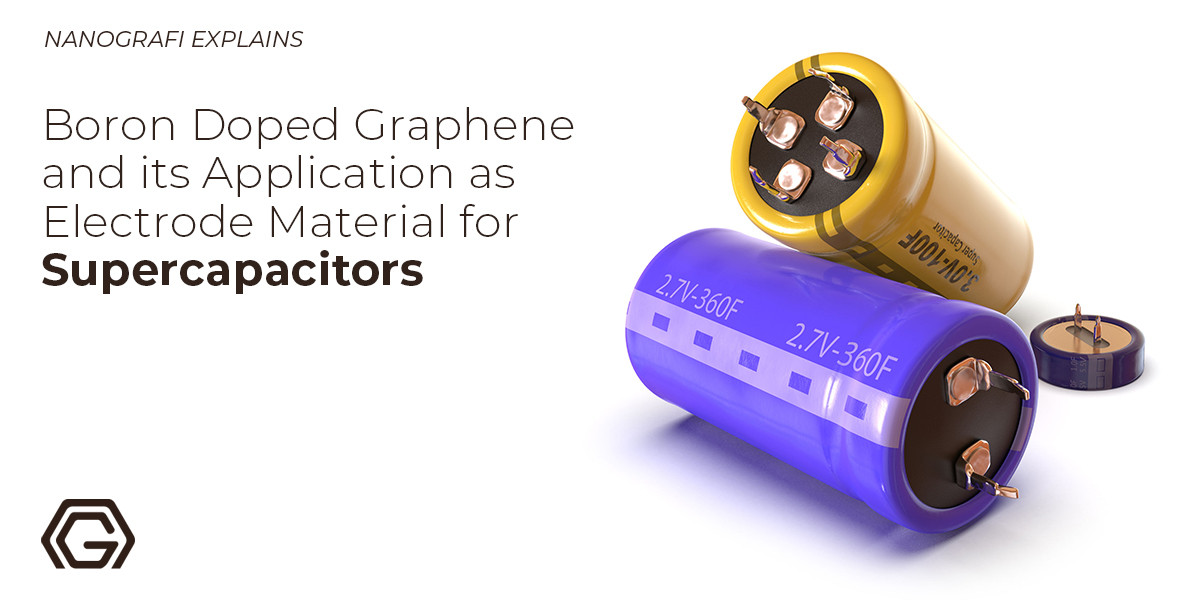 Application of Boron Doped Graphene as electrode material for supercapacitors