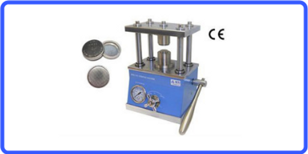 Hydraulic Crimping Machine for Coin Cells - Nanografi Blog