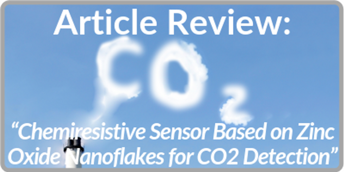 Zinc Oxide CO2 Sensors: An Article Review