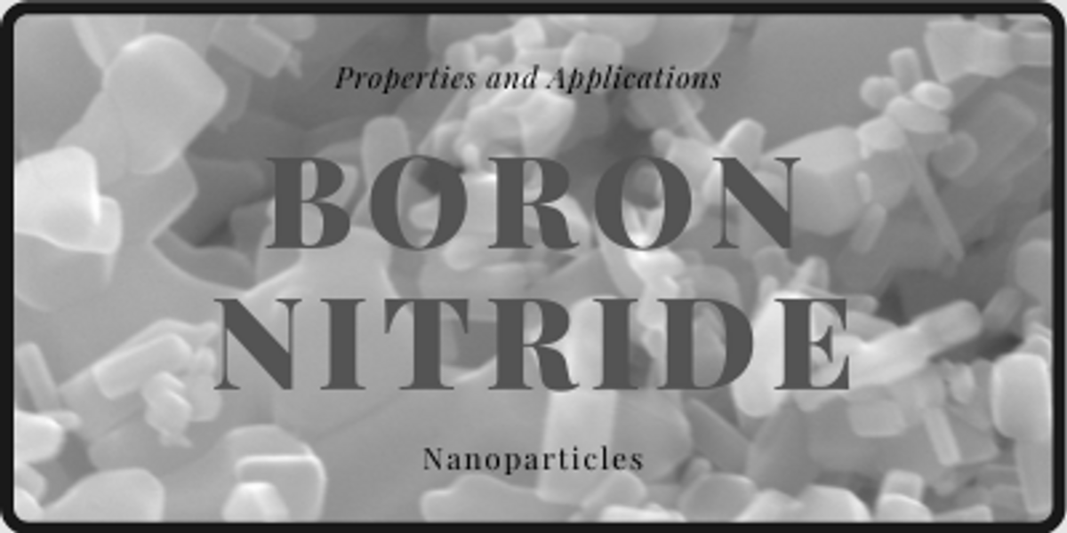 Analyzed: Boron Nitride Nanoparticles