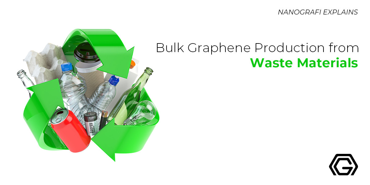 Bulk Graphene Production from Waste Materials